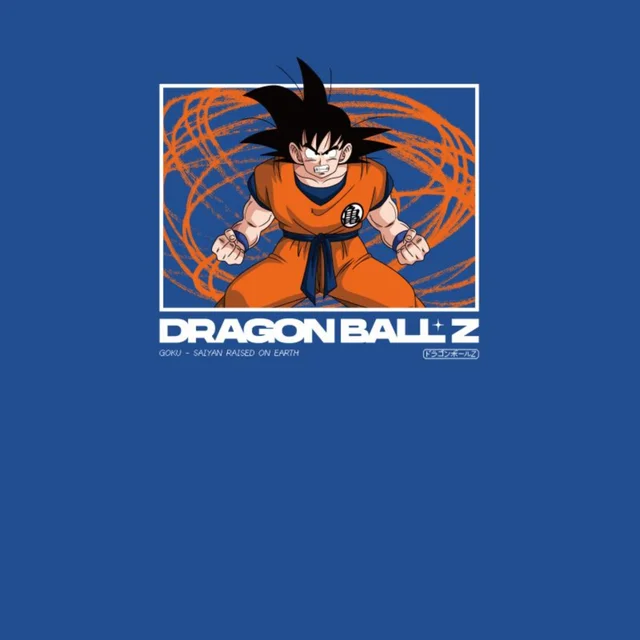 Dragon Ball Z Goku Profile Unisex T-Shirt - Blue