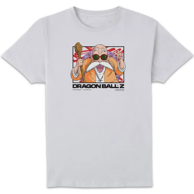Dragon Ball Z Mutenroshi Profile Unisex T-Shirt - White