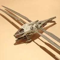 Dune Harkonnen Ornithopter Die-Cast Flying Machine (10.5")