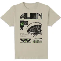 Alien Icons Unisex T-Shirt - Cream
