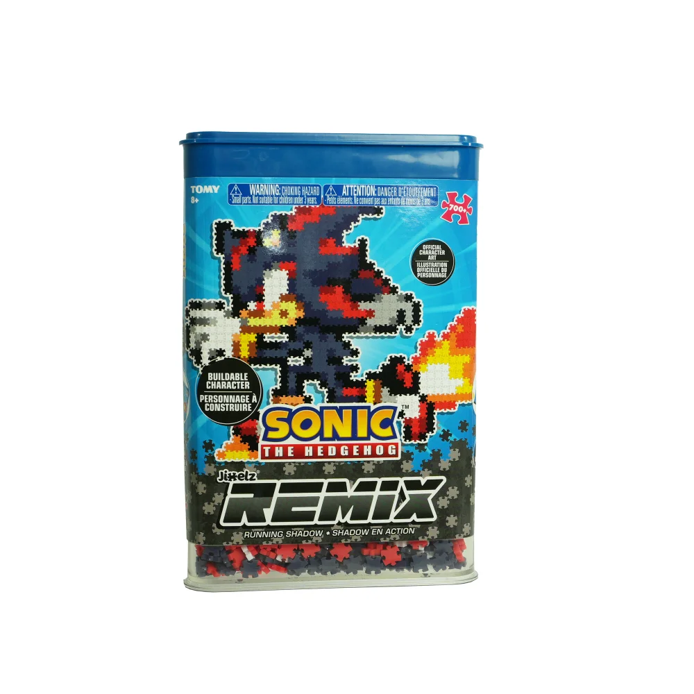 Jixelz Remix Sonic the Hedgehog Shadow 750pc Set Image 1