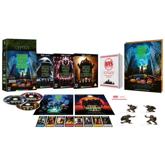 Teenage Mutant Ninja Turtles Trilogy Limited Edition 4K Ultra HD