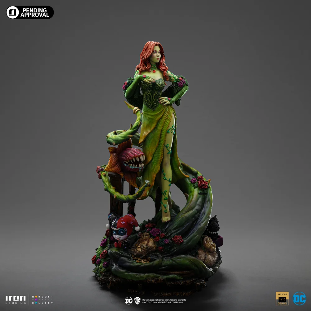 Iron Studios DC Comics Poison Ivy Deluxe Gotham Sirens Art Scale 1/10 Statue Image 1