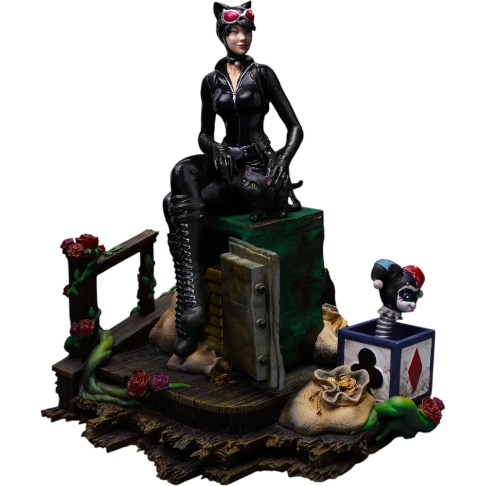 Iron Studios DC Comics Catwoman Deluxe Gotham City Sirens Art Scale 1/10 Statue Image 1