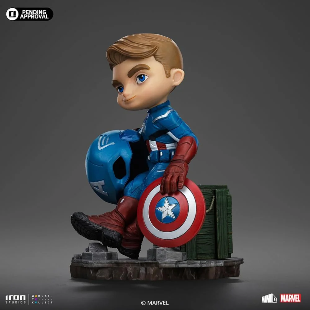 Iron Studios Marvel The Infinity Saga Captain America Minico Figure Image 1
