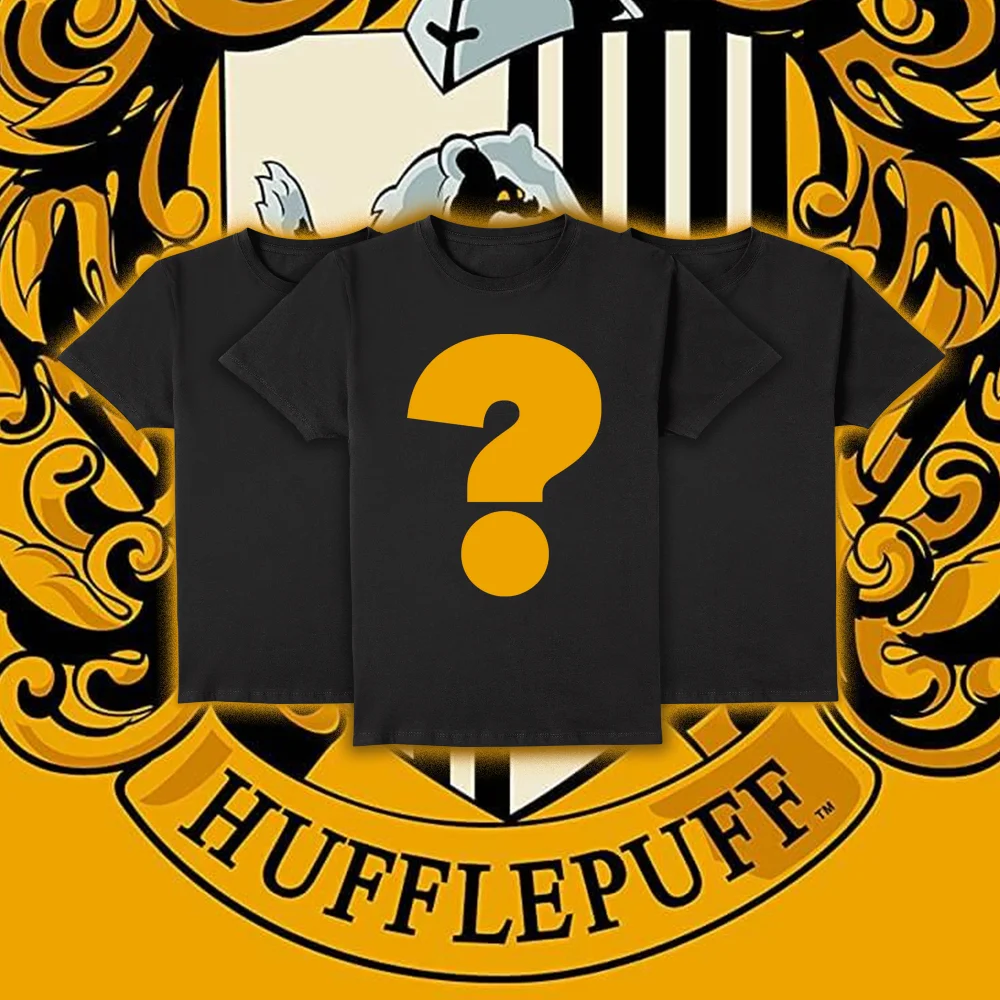 Harry Potter Hufflepuff Unisex T-Shirt Mystery 3-Pack - S Image 1