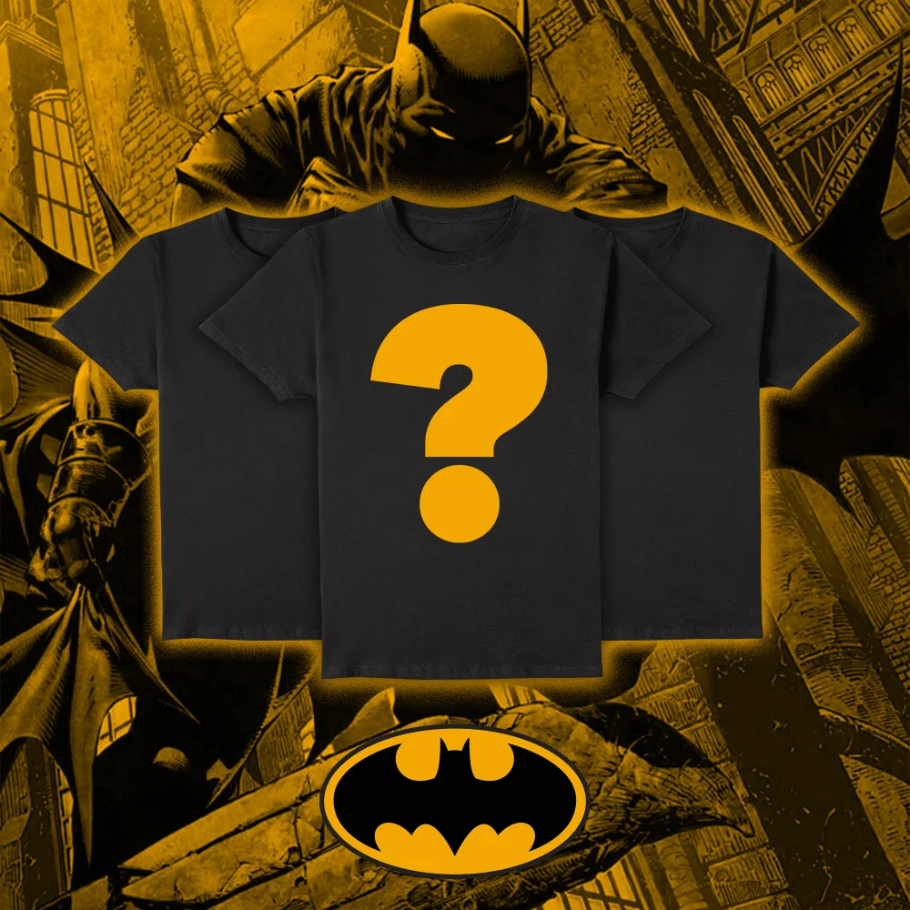 DC Comics Batman Unisex T-Shirt Mystery 3-Pack - S Image 1