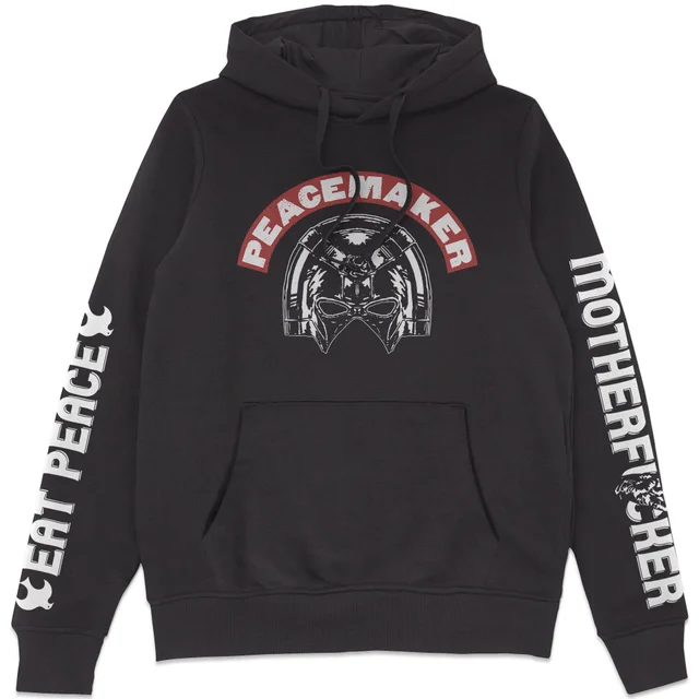 DC Comics Peacemaker Eat Peace Motherf#%kers Hoodie - Black