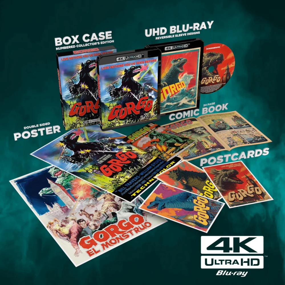 Gorgo - Limited Edition (2000 Copies Numbered) 4K Ultra HD Image 1