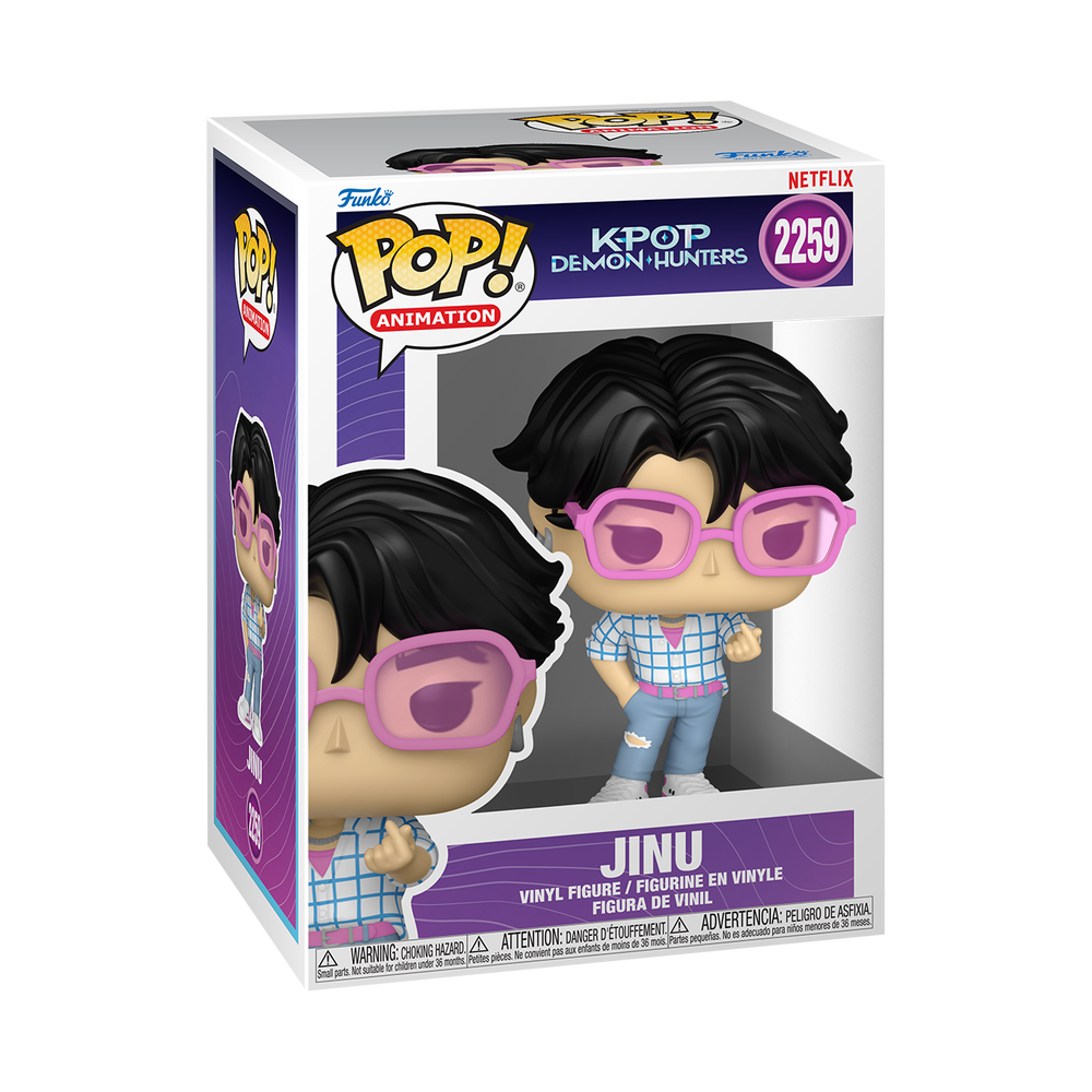 KPop Demon Hunters Jinu Funko Pop Vinyl Image 1