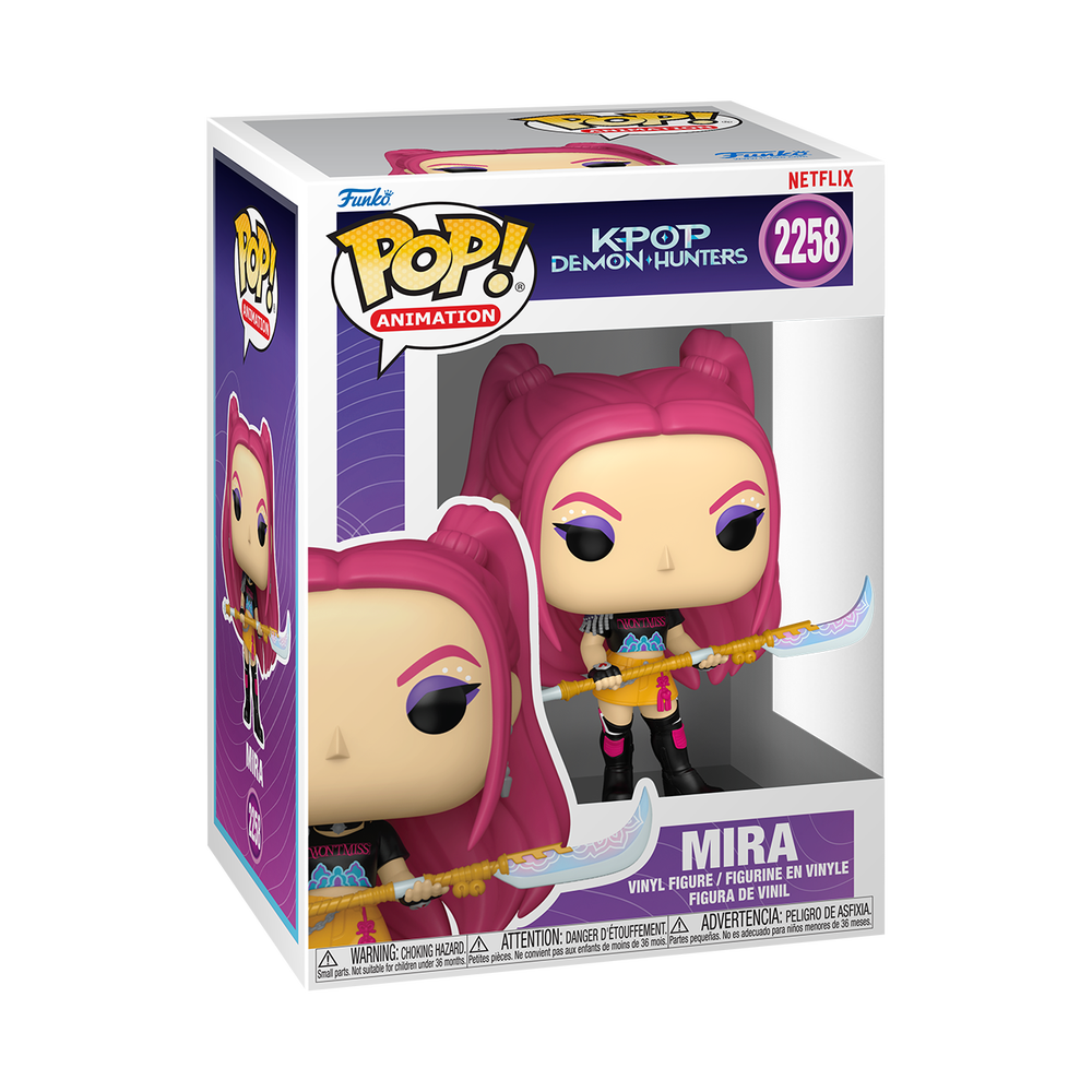 KPop Demon Hunters Mirai Funko Pop Vinyl Image 1