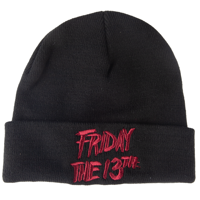 Friday the 13th Classic Logo Beanie - Black
