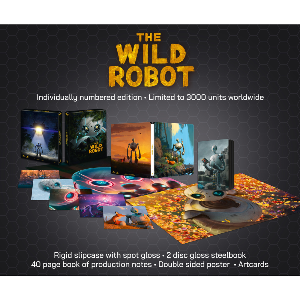 Wild Robot Ultimate Collector’s Edition 4K Ultra HD SteelBook Image 1