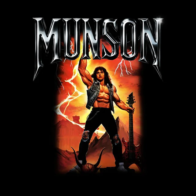 Stranger Things Munson Unisex T-Shirt - Black