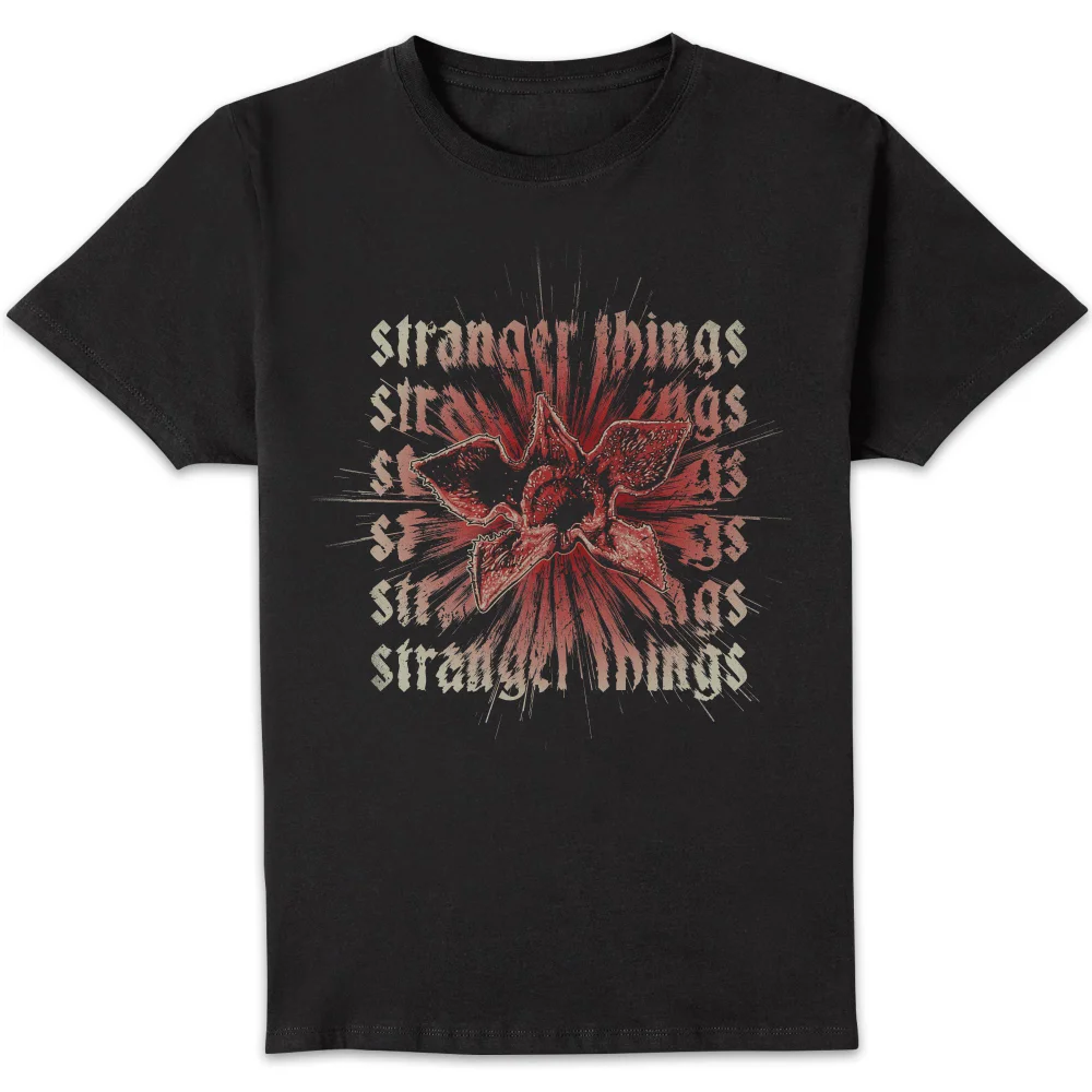 Stranger Things Demogorgon Unisex T-Shirt - Black - S Image 1