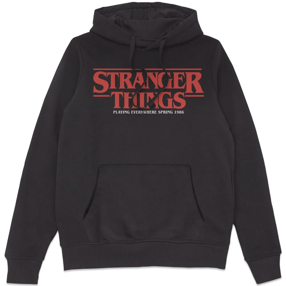 Stranger Things Unfortunate Journeys To The Upside Down Hoodie - Black - S Image 1