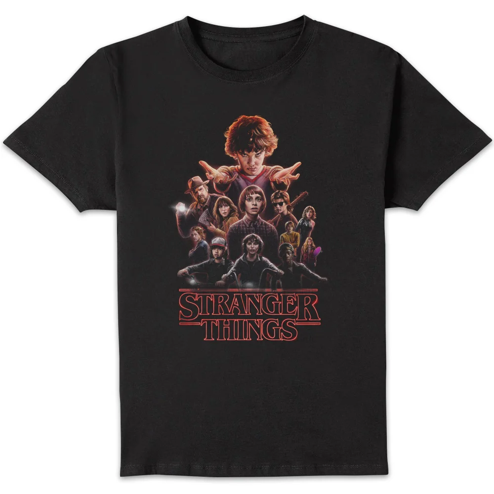 Stranger Things Season Two Poster Unisex T-Shirt - Black - S Image 1