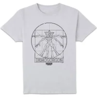 Stranger Things Anatomy Unisex T-Shirt - White - undefined undefined