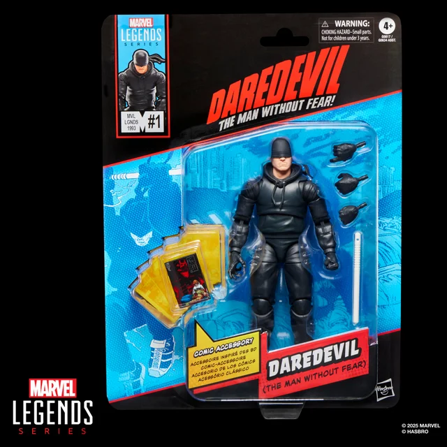 Hasbro Marvel Legends Series Daredevil, The Man Without Fear Comics-Inspired Action Figure