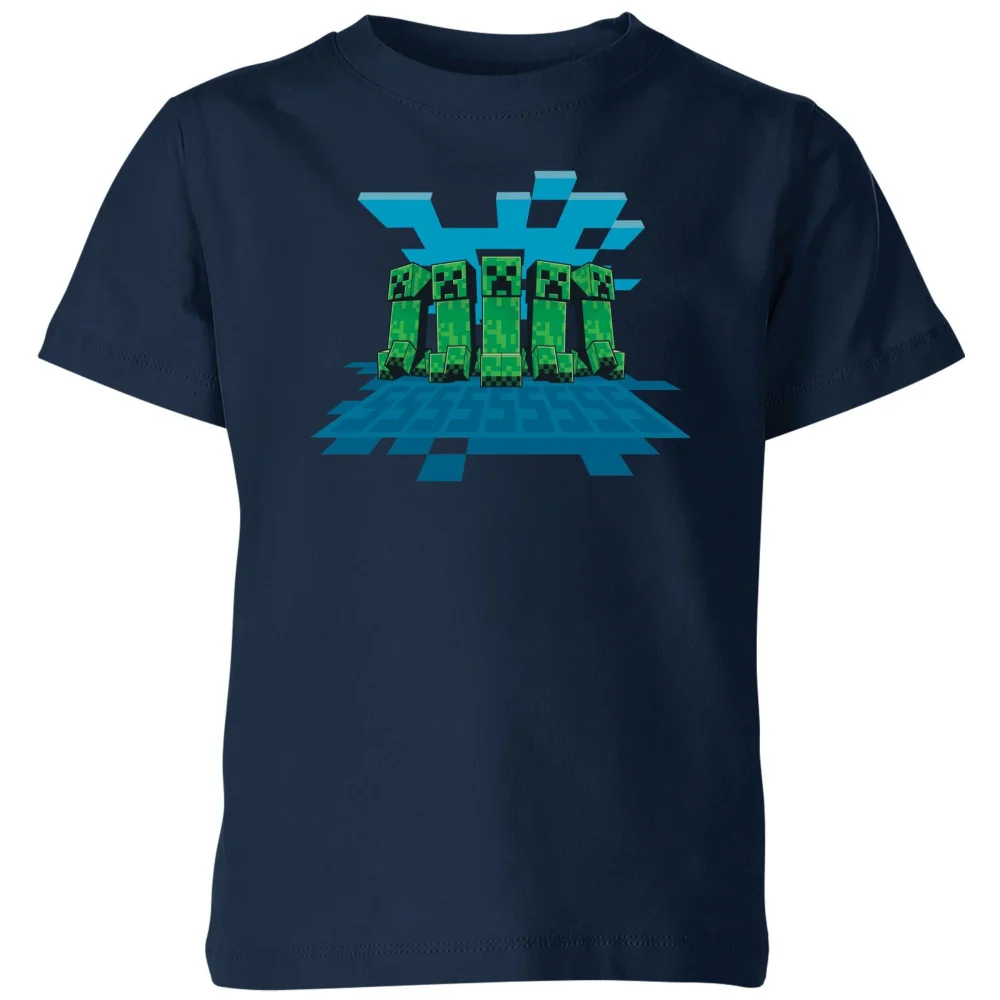 Minecraft Horizon Kids' T-Shirt - Navy - 3-4 ans Image 1
