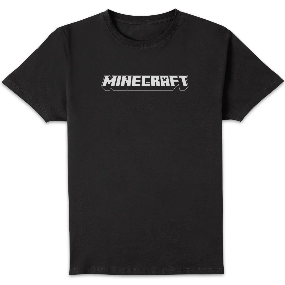 Minecraft Logo Tee Unisex T-Shirt - Black - S Image 1