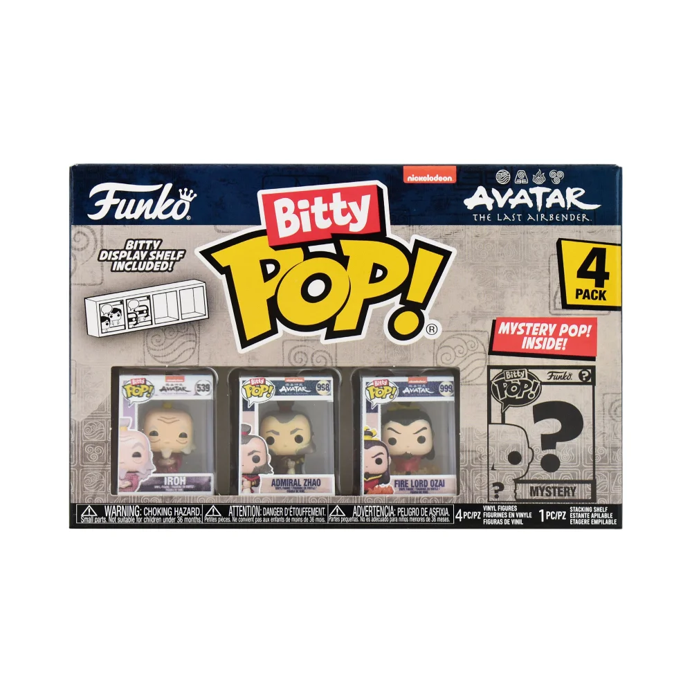 Funko POP Vinyl Bitty Avatar Iroh 4 Pack Image 1