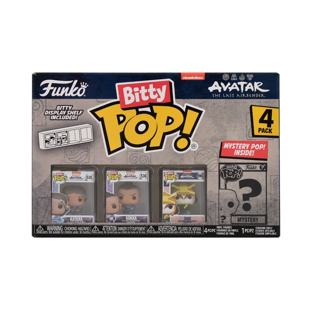 Funko POP Vinyl Bitty Avatar Katara 4 Pack Image 1