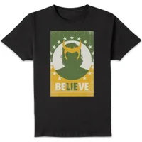 Marvel Loki Believe Unisex T-Shirt - Black