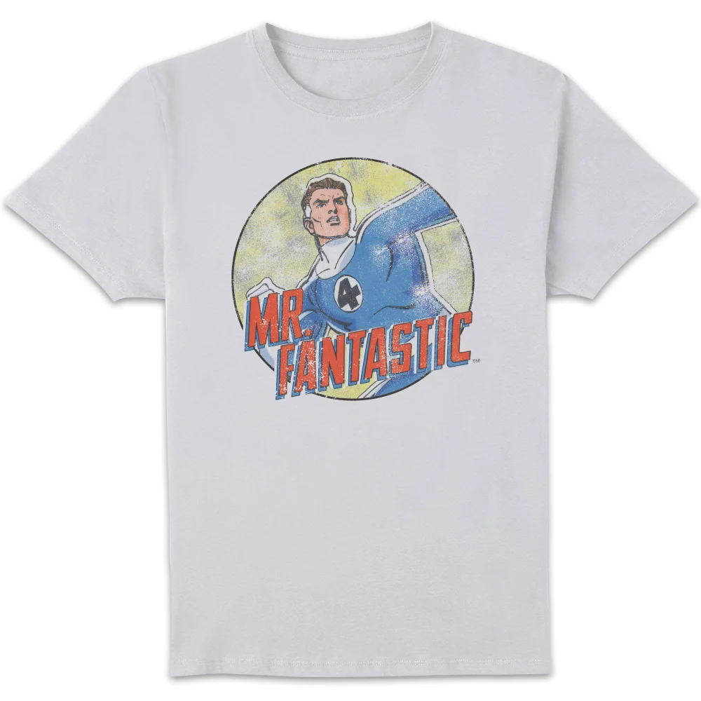 Marvel Mr Fantastic Unisex T-Shirt - White - S Image 1