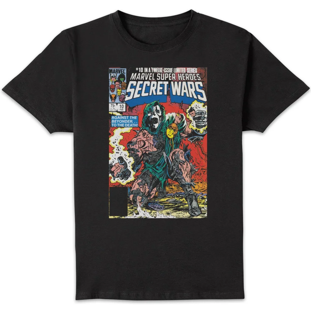 Marvel Secret Wars Unisex T-Shirt - Black - S Image 1