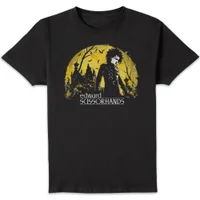 Edward Scissorhands Moonlight Unisex T-Shirt - Black