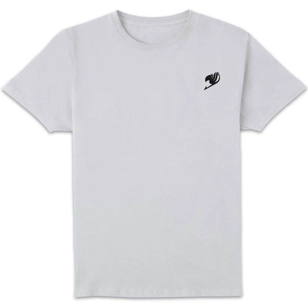 Fairy Tail Logo And Characters Unisex T-Shirt - White - S Image 1
