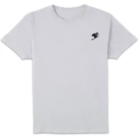 Fairy Tail Logo And Characters Unisex T-Shirt - White