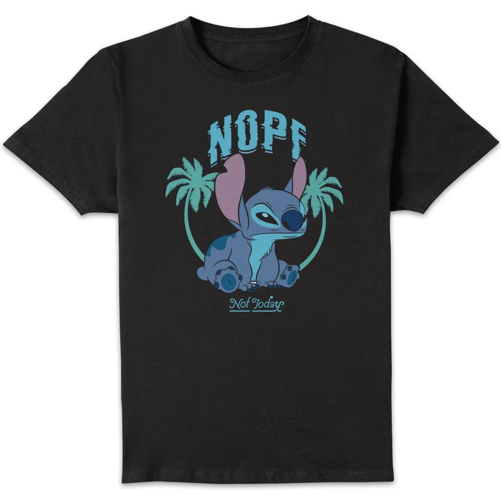 Disney Nope Not Today Unisex T-Shirt - Black - S Image 1