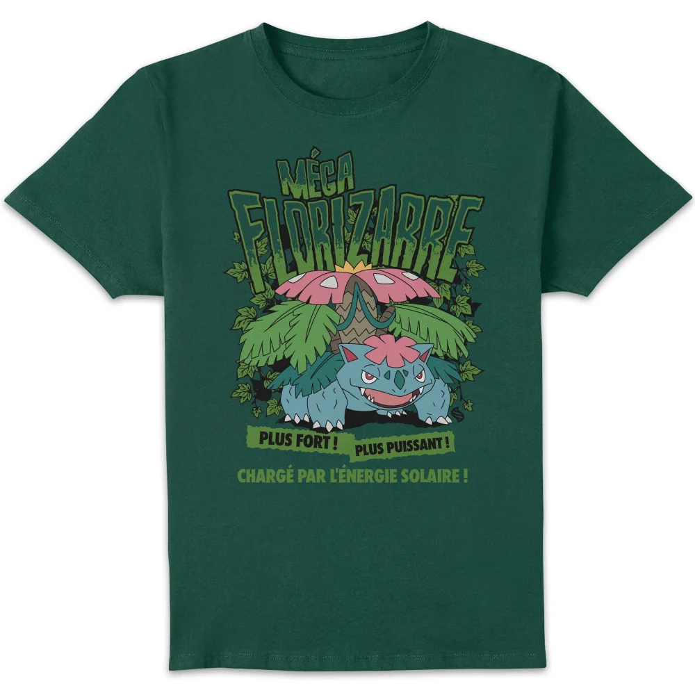 Pokémon Mega Florizarre Unisexe T-Shirt - Vert - XL Image 1