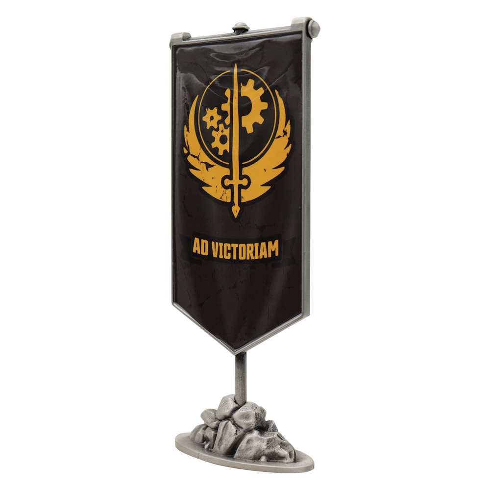 Fallout Brotherhood of Steel Metal Banner Image 1
