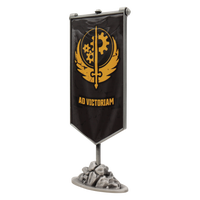 Fallout Brotherhood of Steel Metal Banner