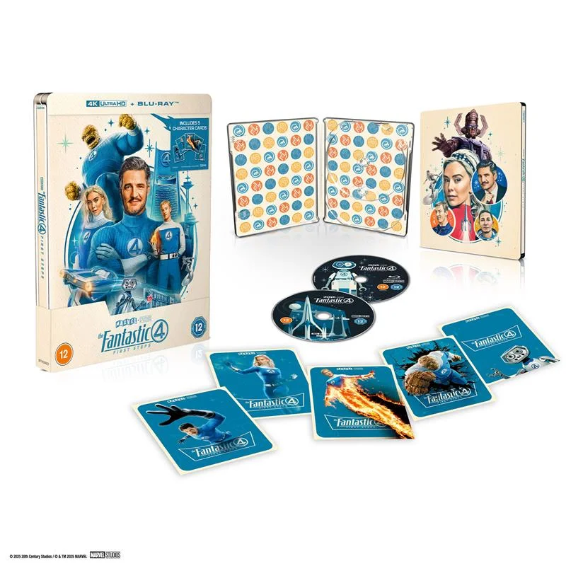 Marvel Studios' The Fantastic Four 4K Ultra HD SteelBook Image 1