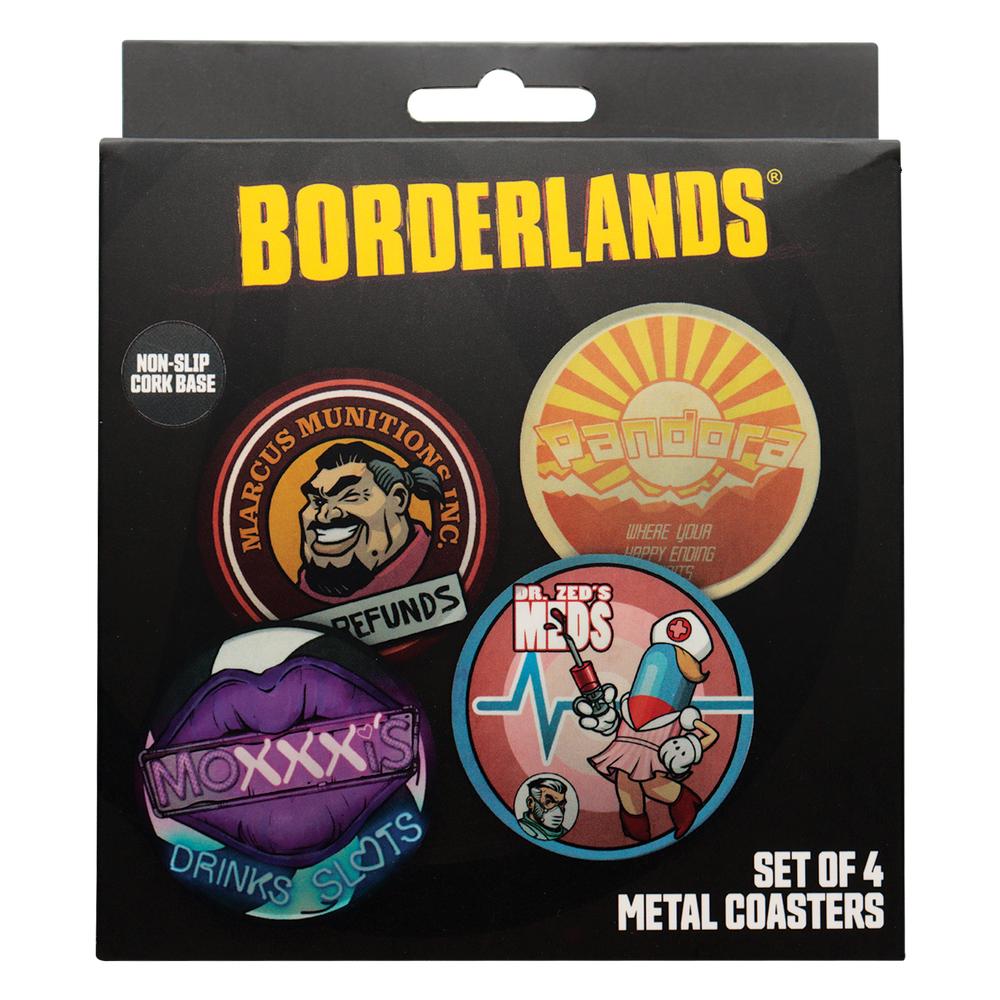 Borderlands Set of 4 Coasters Image 1
