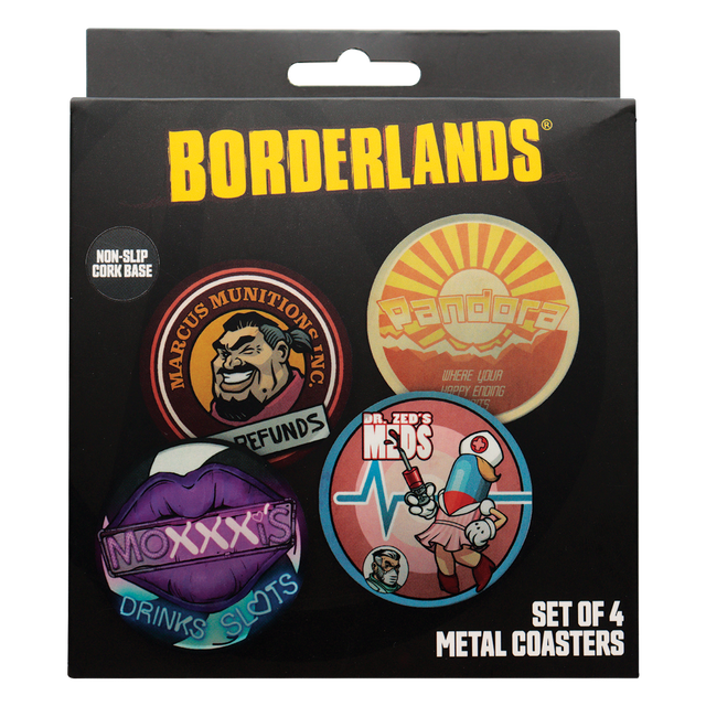 Borderlands Set of 4 Coasters