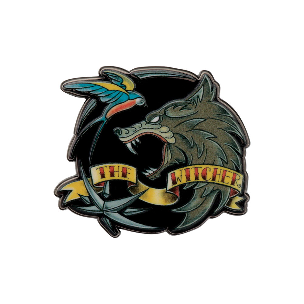 The Witcher Symbol Pin Badge Image 1