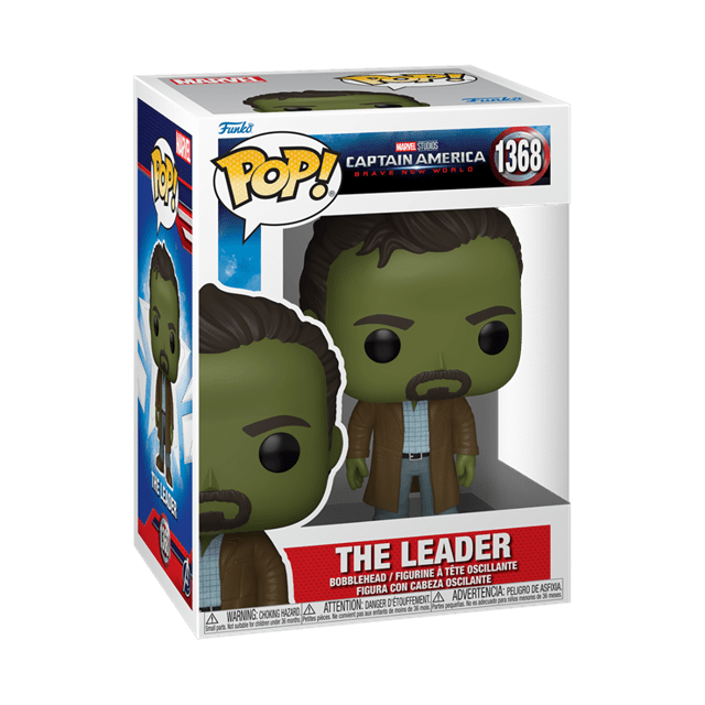 Captain America Black and White The Leader Funko Pop! Marvel Comics Vinyl Figure Image 1