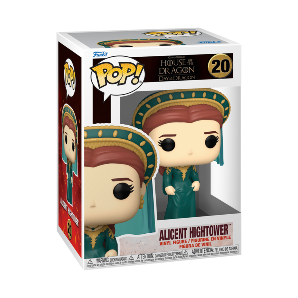 House of the Dragon Allicent Hightower Funko Pop! TV Series 3 Vinyl Figure Image 1