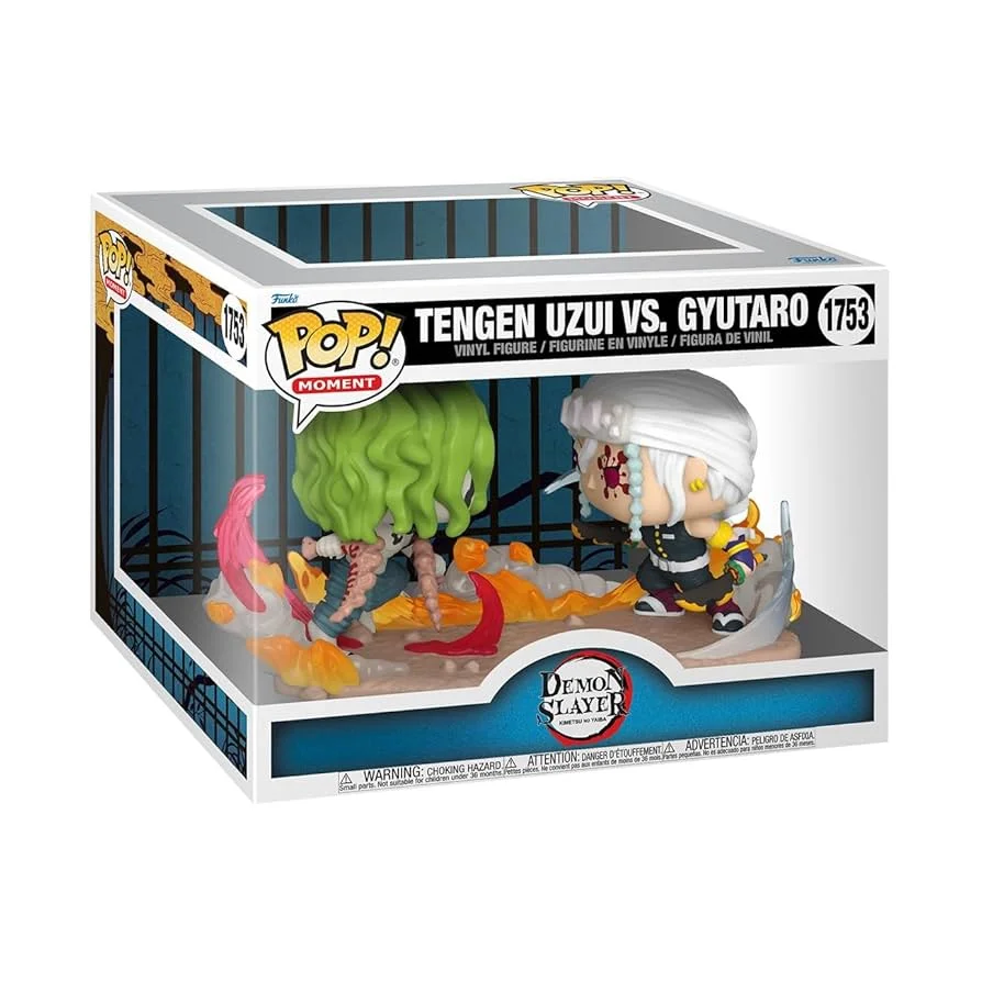 Demon Slayer Tengen vs Gyutaro Funko Pop! Moments Vinyl Figure Image 1