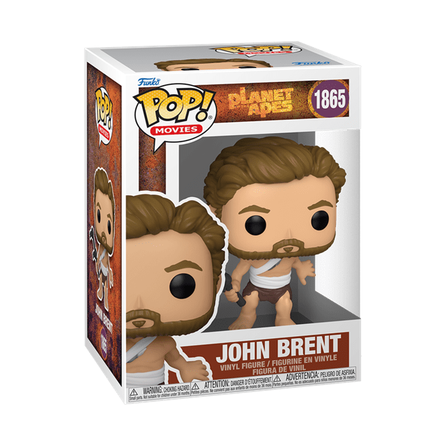 John Brent - Planet Of The Apes Funko Pop! Movies Vinyl Figure Image 1