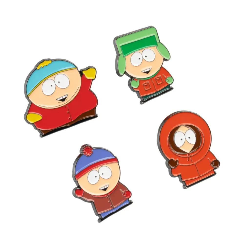 South Park Set Of 4 Pins Image 1