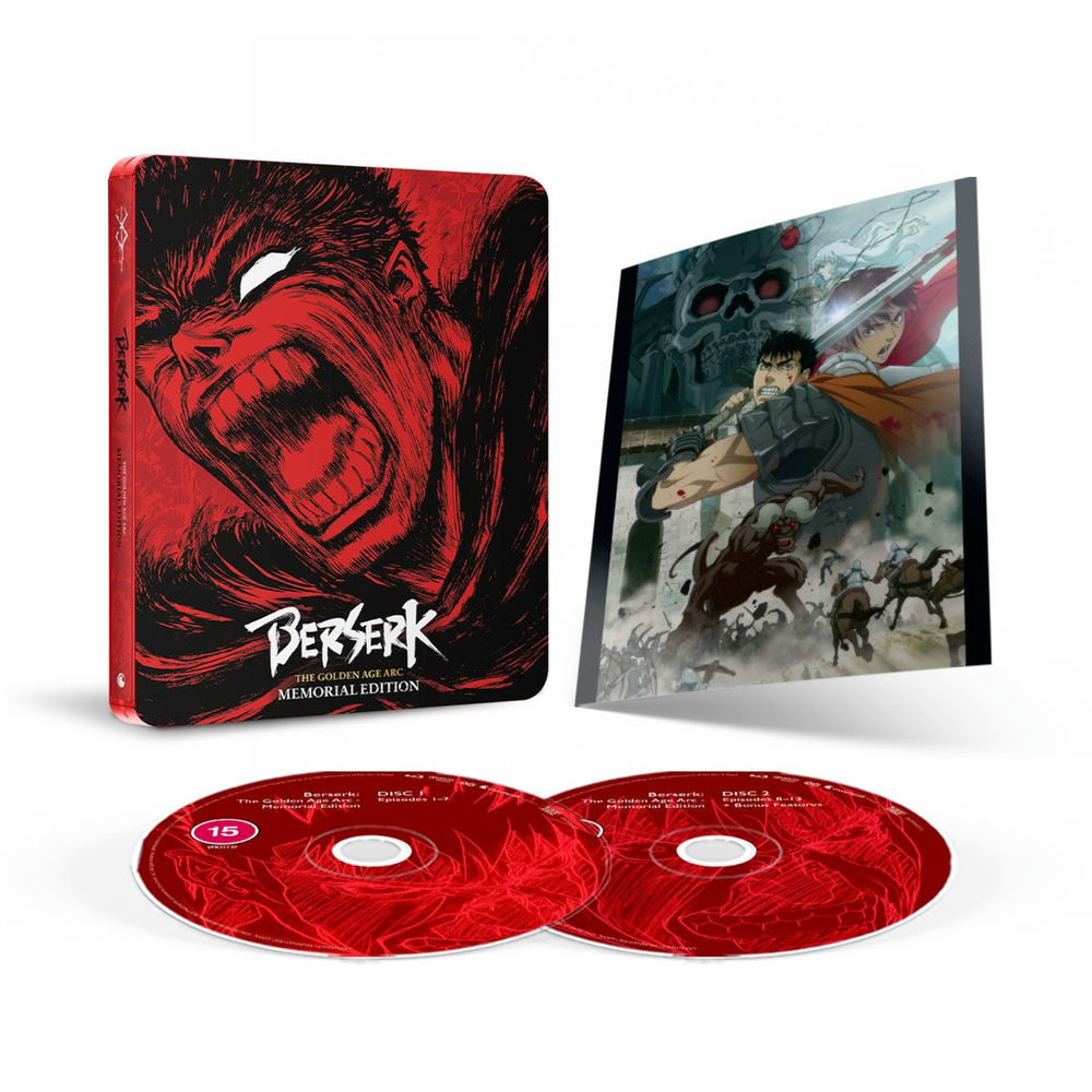 Berserk: The Golden Age Arc - Memorial Edition - Limited Edition Steelbook Image 1