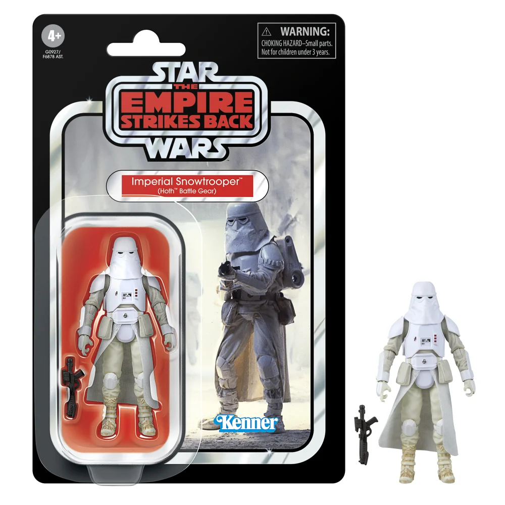 Star Wars The Vintage Collection Imperial Snowtrooper (Hoth Battle Gear) Action Figure (3.75”) Image 1