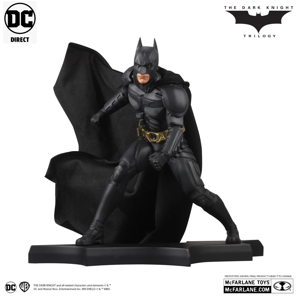 DC Direct DC Movie Statues Batman The Dark Knight 1:6th Scale Resin Statue (9.4") Image 1