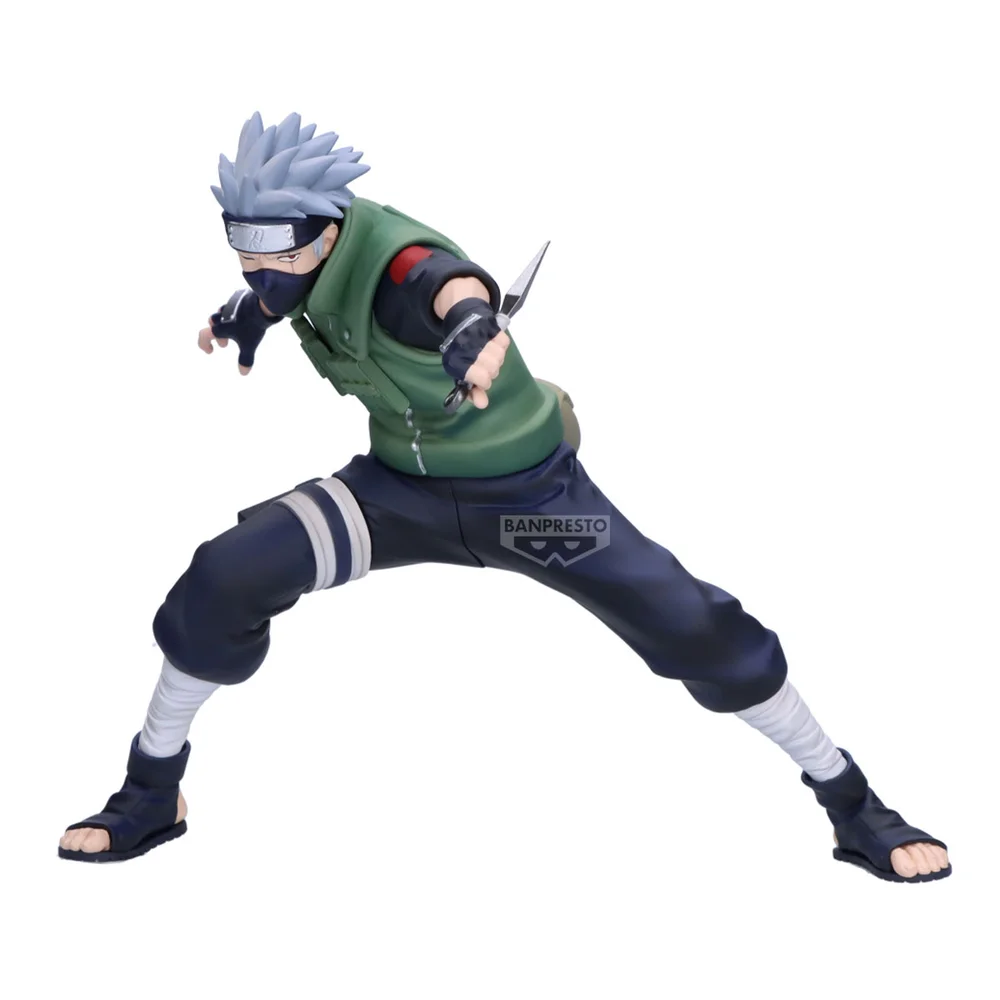 Banpresto Vibration Stars Naruto Kakashi Hatake & Obito Uchiha Version A: Kakashi Hakate Figure Image 1